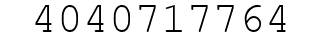 Number 4040717764.