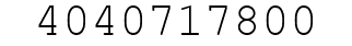 Number 4040717800.