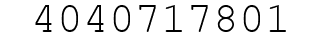 Number 4040717801.