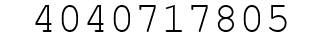 Number 4040717805.
