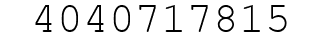Number 4040717815.
