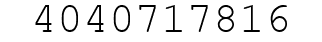 Number 4040717816.