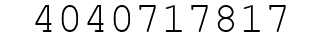 Number 4040717817.