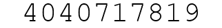Number 4040717819.