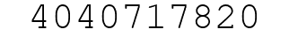 Number 4040717820.