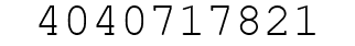Number 4040717821.