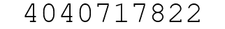 Number 4040717822.