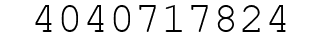 Number 4040717824.