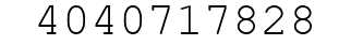 Number 4040717828.