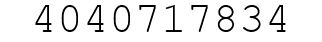 Number 4040717834.