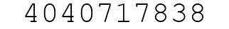 Number 4040717838.