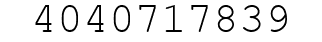 Number 4040717839.