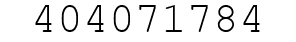 Number 404071784.