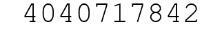 Number 4040717842.
