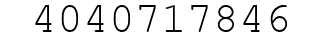 Number 4040717846.