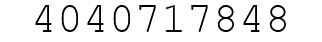 Number 4040717848.