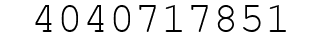 Number 4040717851.