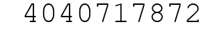 Number 4040717872.