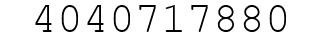 Number 4040717880.
