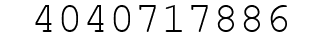 Number 4040717886.