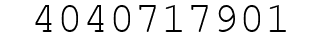 Number 4040717901.