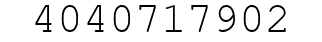 Number 4040717902.