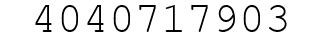 Number 4040717903.