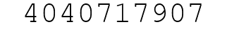 Number 4040717907.