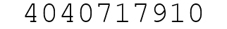 Number 4040717910.