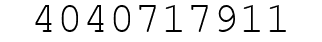 Number 4040717911.