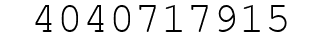 Number 4040717915.