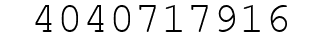 Number 4040717916.