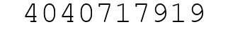 Number 4040717919.