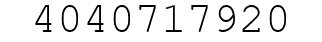 Number 4040717920.