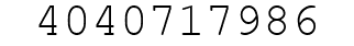 Number 4040717986.