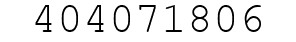 Number 404071806.