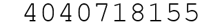 Number 4040718155.