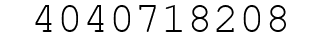 Number 4040718208.