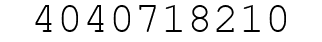 Number 4040718210.
