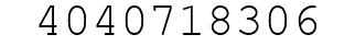 Number 4040718306.
