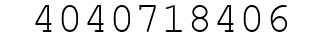 Number 4040718406.