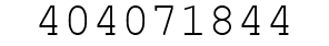 Number 404071844.