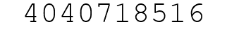 Number 4040718516.