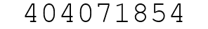 Number 404071854.