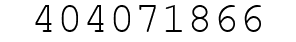 Number 404071866.