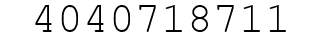 Number 4040718711.