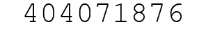 Number 404071876.