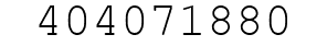 Number 404071880.