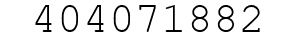 Number 404071882.