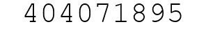 Number 404071895.